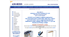 Desktop Screenshot of ambossaccessladder.com.au